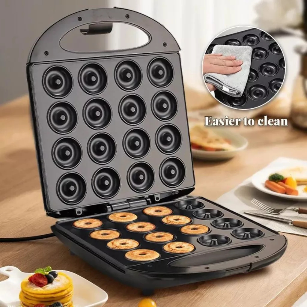 Máquina De Fazer Dunuts 16 Furos Rosquinhas Confeitaria Doce Culinária 110V -  OBS NÃO TEM...