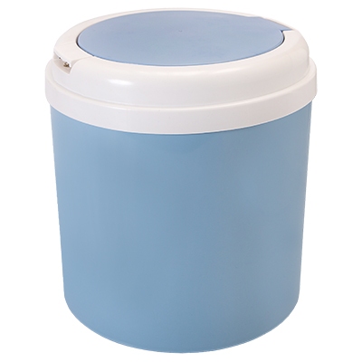 Lixeira Max Toc Com Tampa Click Para Cozinha Banheiro Quarto de bebe 6 litros - Envio Imediato