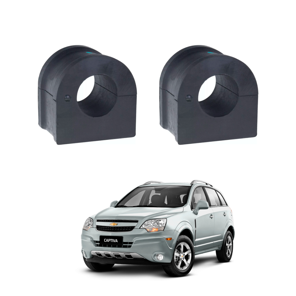 Par Bucha Barra Estabilizadora Dianteira Gm Captiva 08/17