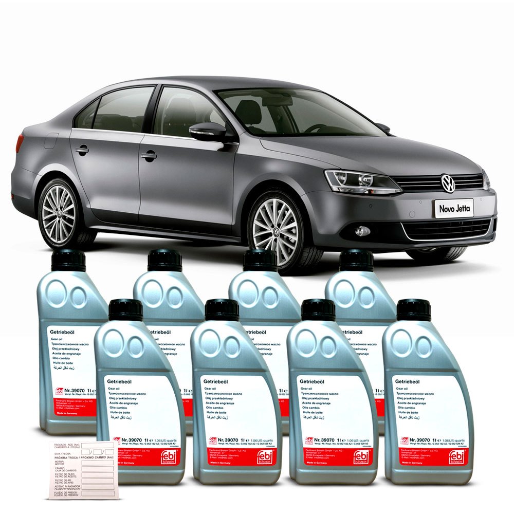 Kit Troca Oleo Cambio Automatico Febi 39070 Atf Dsg Vw Jetta 2.0 Tsi