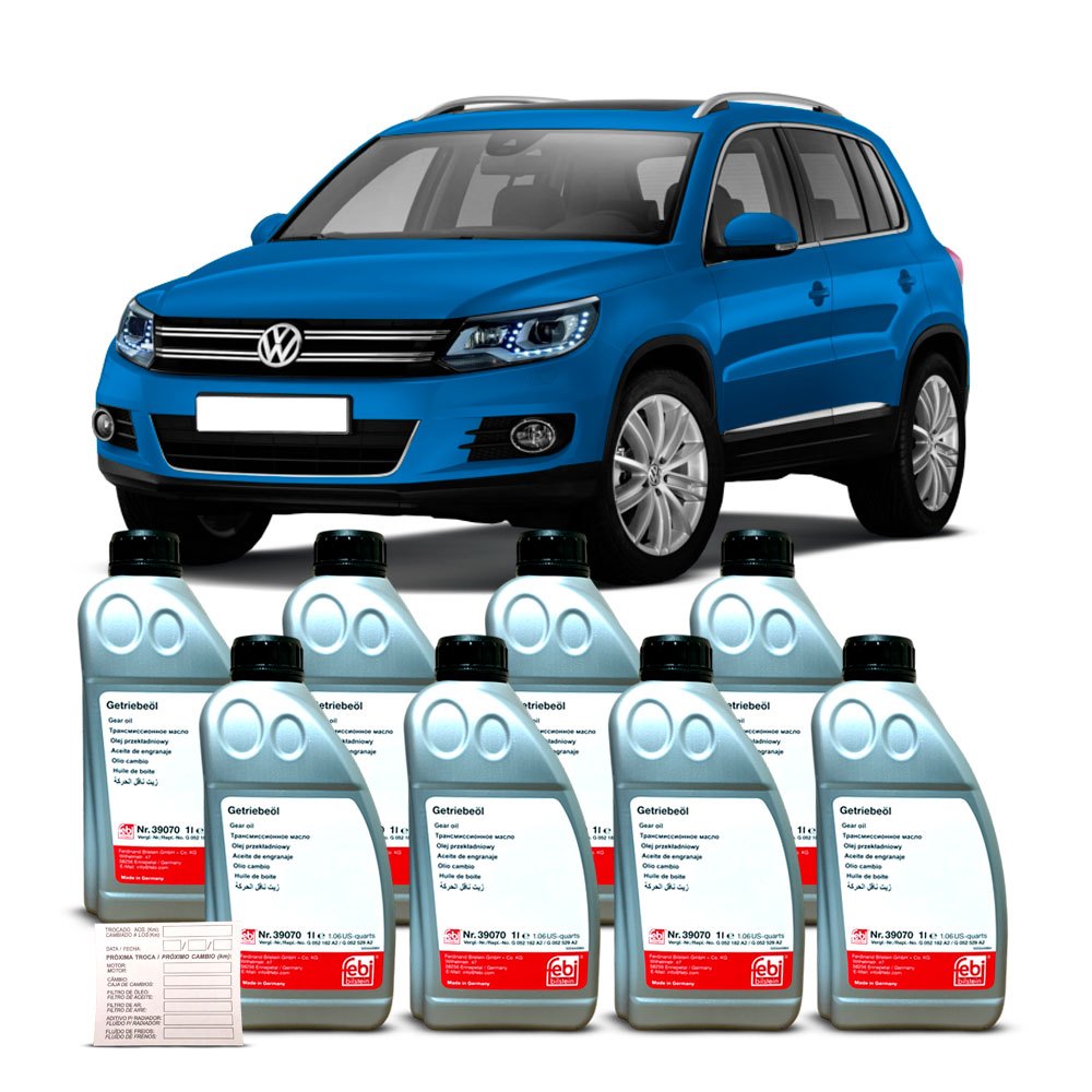 Kit Troca Oleo De Cambio Automatico Febi 39070 Atf Dsg Volkswagen Tiguan 1.4 TSI