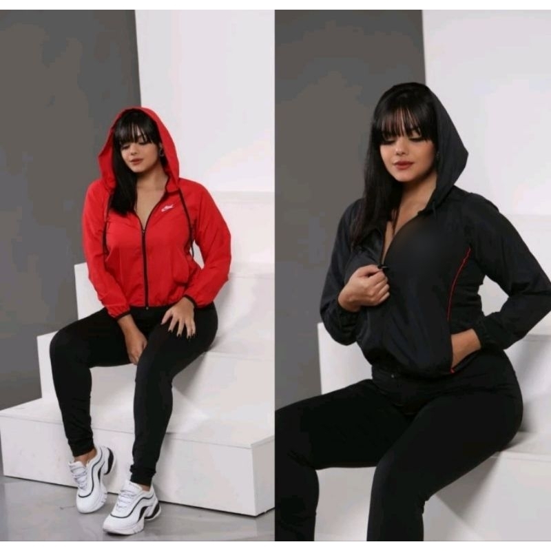 Corta Vento Femenina Impermeável