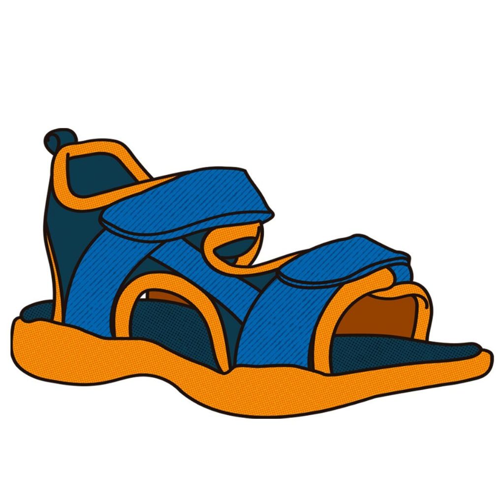 Kit Caixa Sortida 2 Prs Papete Infantil Menino Nº 16 ao 33 Sandalia Masculina Box Divertido Pópidi