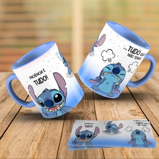 Caneca Personalizada do Stitch Divertida, várias estampas, animada canecas