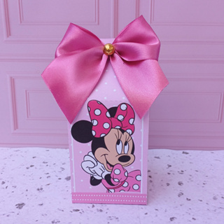 Kit Personalizados Minnie Rosa (PEGUE E MONTE)- kit festa -lembrancinha-aniversario -caixinhas - festa infantil em Oferta na Shopee