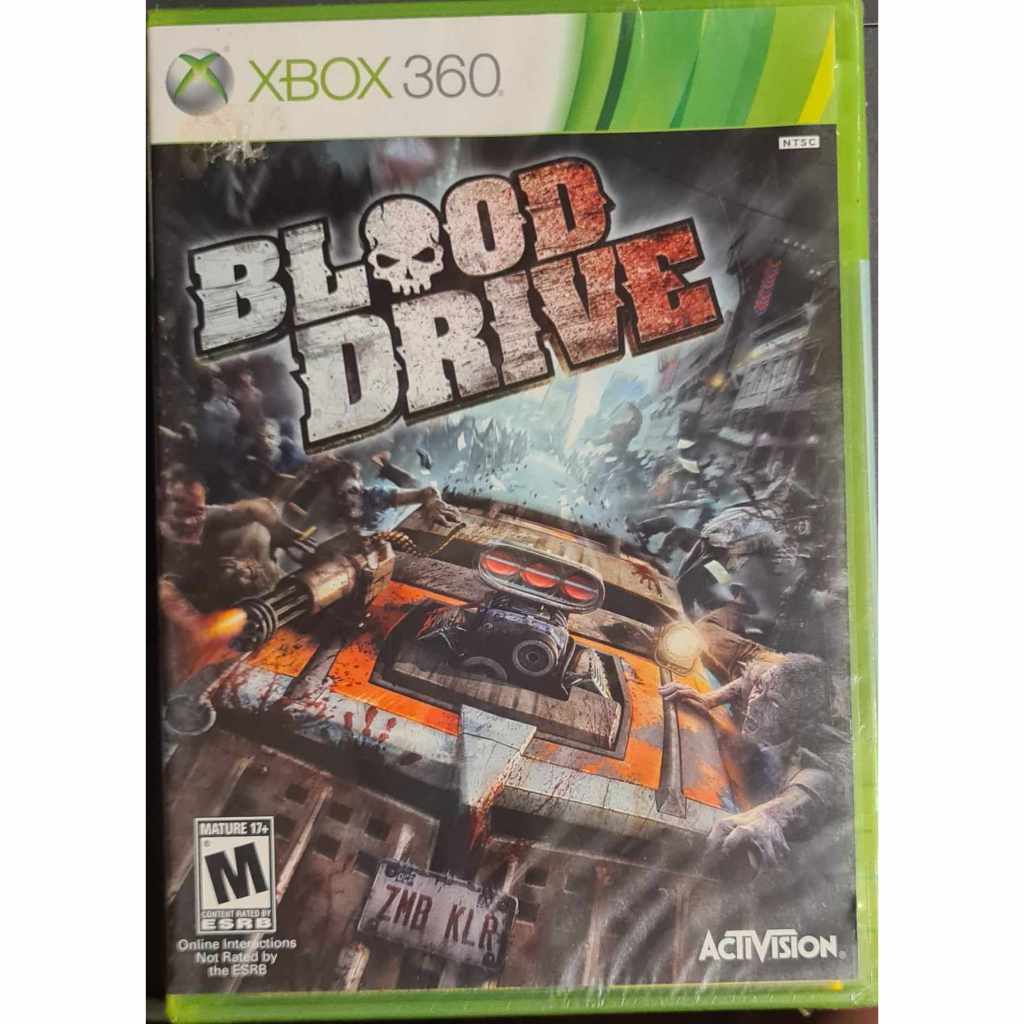 Blood Drive XBOX 360 - Original - Mídia Física (Lacrado)