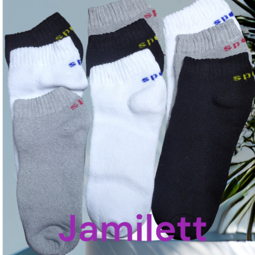 Kit Meia Soquete Unissex 100% Algodão Tamanho 36-40 em Oferta na Shopee