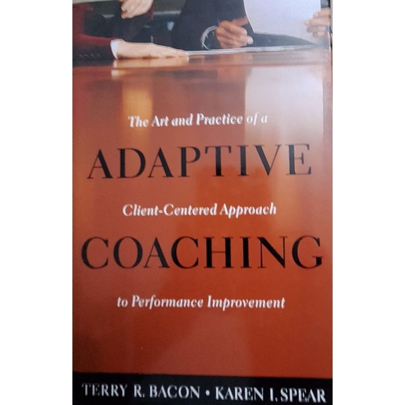 (Veja o vídeo) - Livros USADOS: Adaptive Coaching-Terry R. Bacon & Karen I. Spear