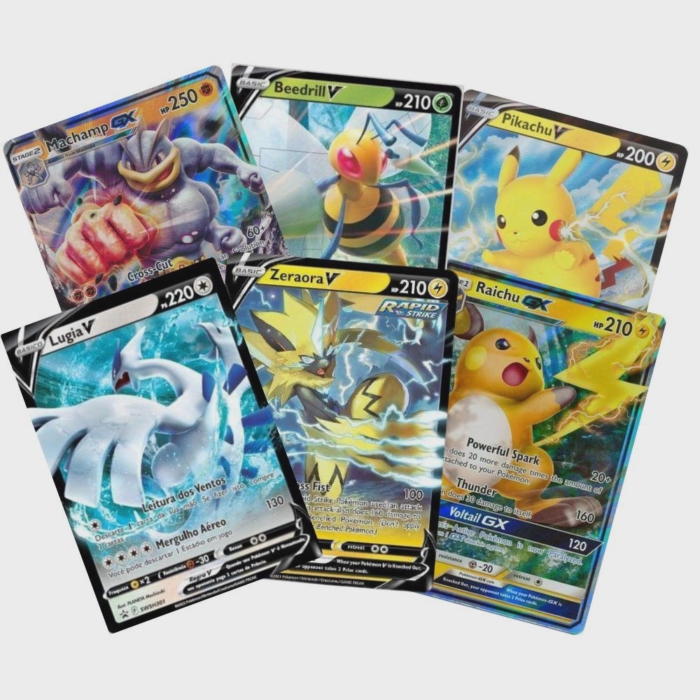 Cartas ORIGINAIS Ultra Rara EX / VMAX / Pokémon V / VMAX - POKEMON TCG COPAG