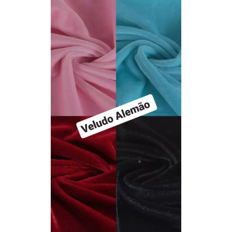 Tecido_ veludo alemão 3mt X 1.50m