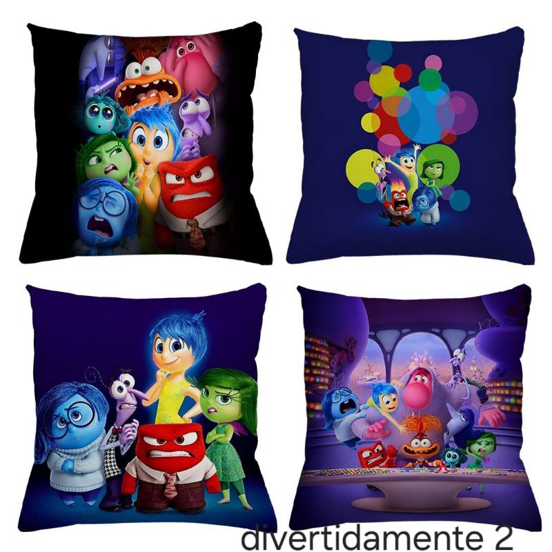 kit Capas de almofadas decoradas DIVERTIDAMENTE em Oferta na Shopee
