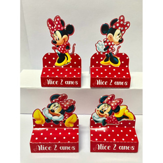 20 Porta bis Minnie Personalizado (PAPEL FOTOGRÁFICO) em Oferta na Shopee