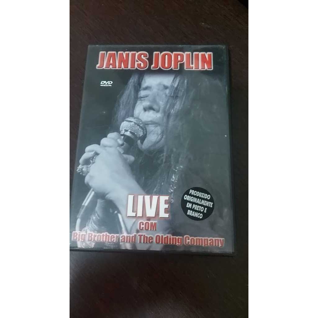 dvd janis joplin live com big brother and the olding company