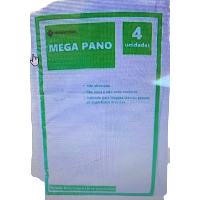 Mega Pano 60x90cm Limpeza Multiuso Microfibra 4 unidade Members Mark em Oferta na Shopee