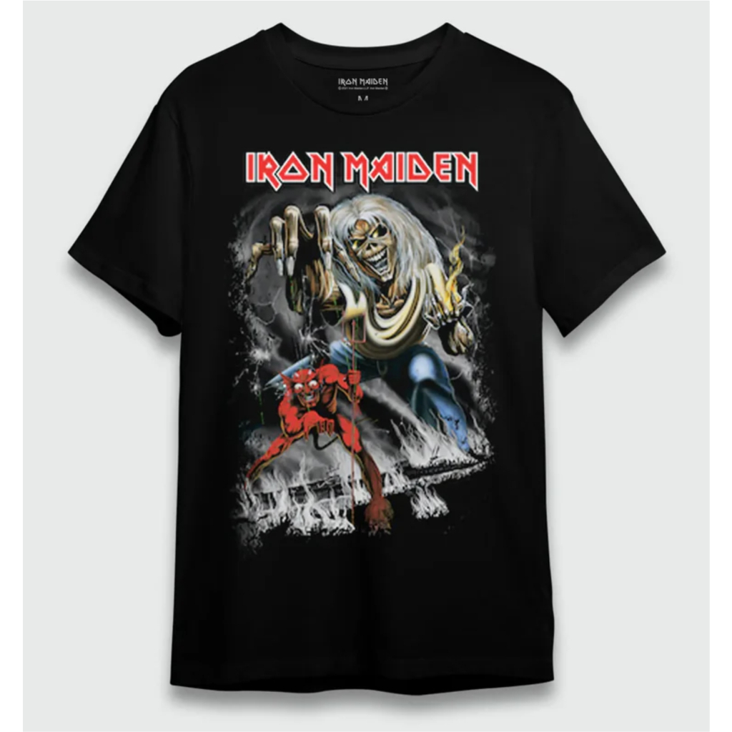 Camiseta Iron Maiden The Number of the Beast - Oficial Consulado do Rock