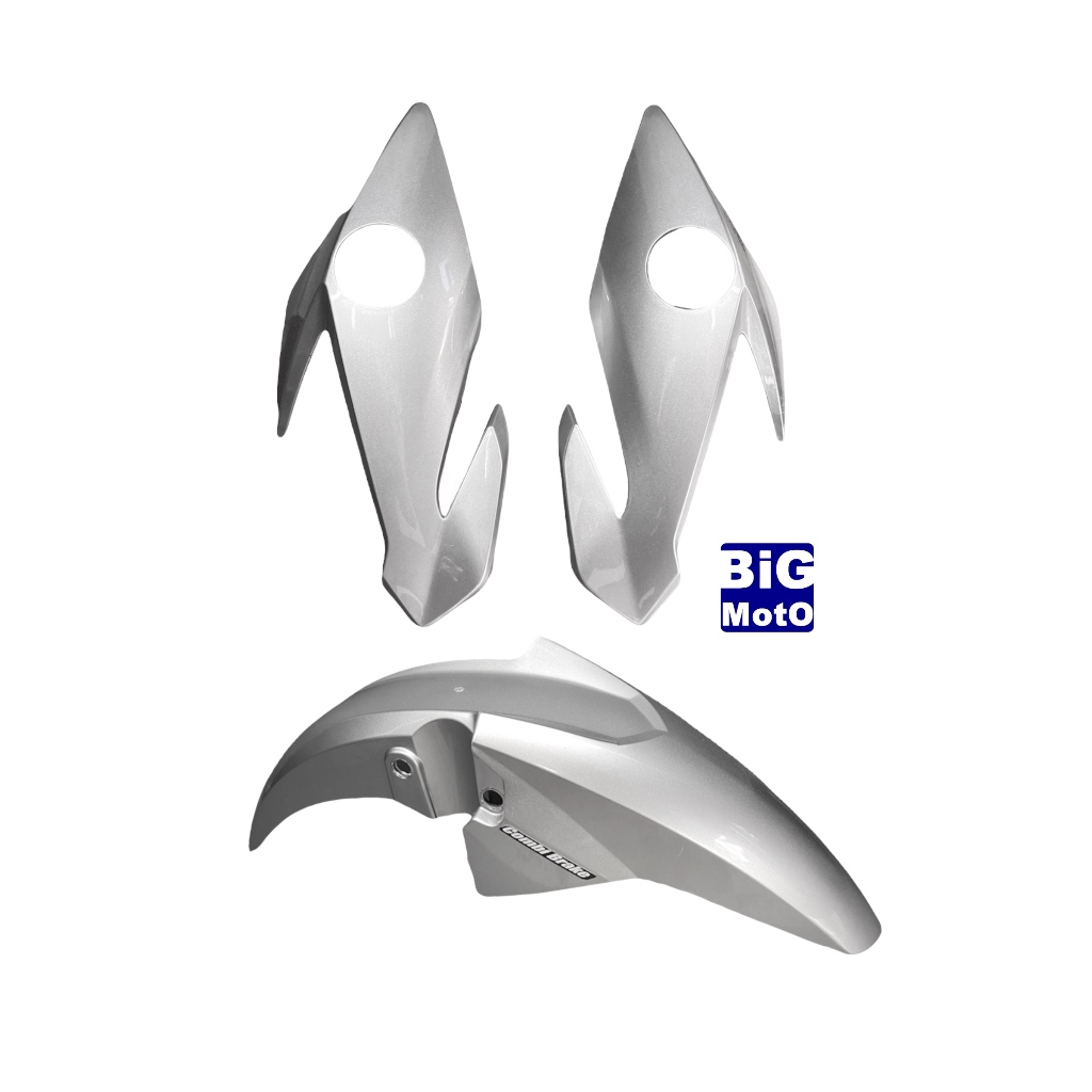 Par de Carenagem do Farol Bananinha CG Titan 160 2022/2023/2024 Prata Force+ Paralama dianteiro Prata Force em Oferta na Shopee