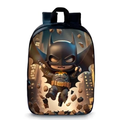 Mochila pequena Escolar infantil prézinho morcego batman desenho bolsa passeios creche