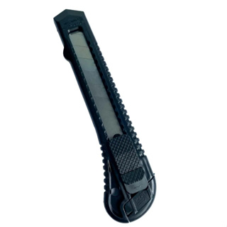 Estilete Largo 15cm Lâmina de Aço Carbono 18mm Bazze B4002 Preto em Oferta na Shopee