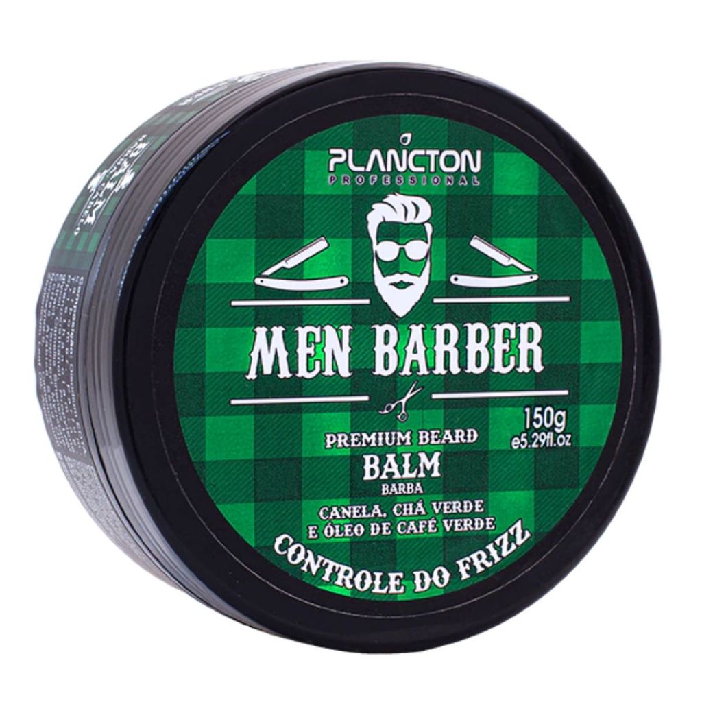 Balm para barba  Plancton Men Barber - Balm de barba que Modela E Hidrata A Barba