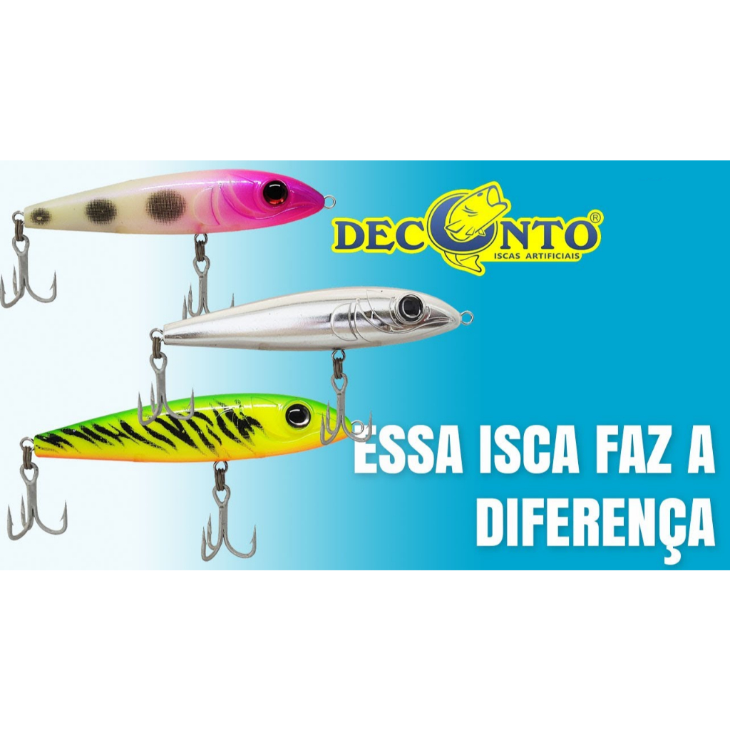 Isca Artificial Z 110 Tucuna Jumping Moro Deconto 11cm 21g Zara com Rattlin (chocalho) Novas Cores