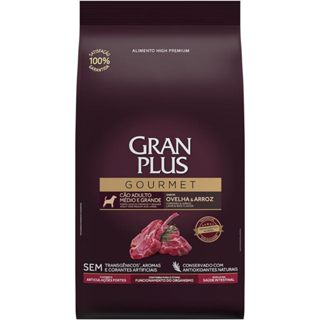 Ração Gran Plus 15kg Gourmet Cães Médio e Grande Ovelha em Oferta na Shopee