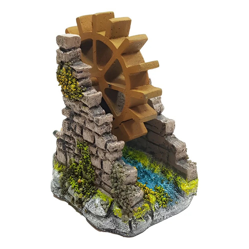 Enfeite Para Aquário - Moinho Roda D'Água Oxigenador em Oferta na Shopee