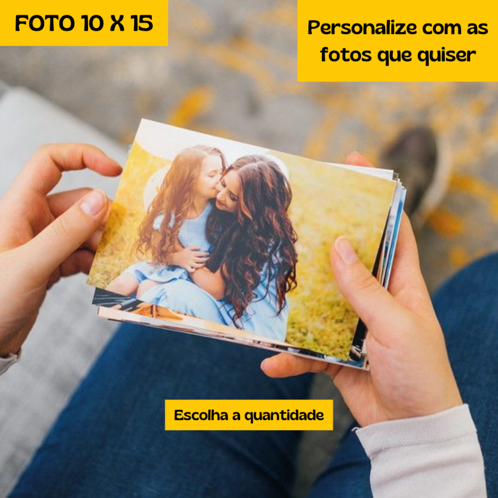 Fotos 10 x 15 Personalizadas - ESCOLHA A QUANTIDADE QUE DESEJA HD Presente Envio Full