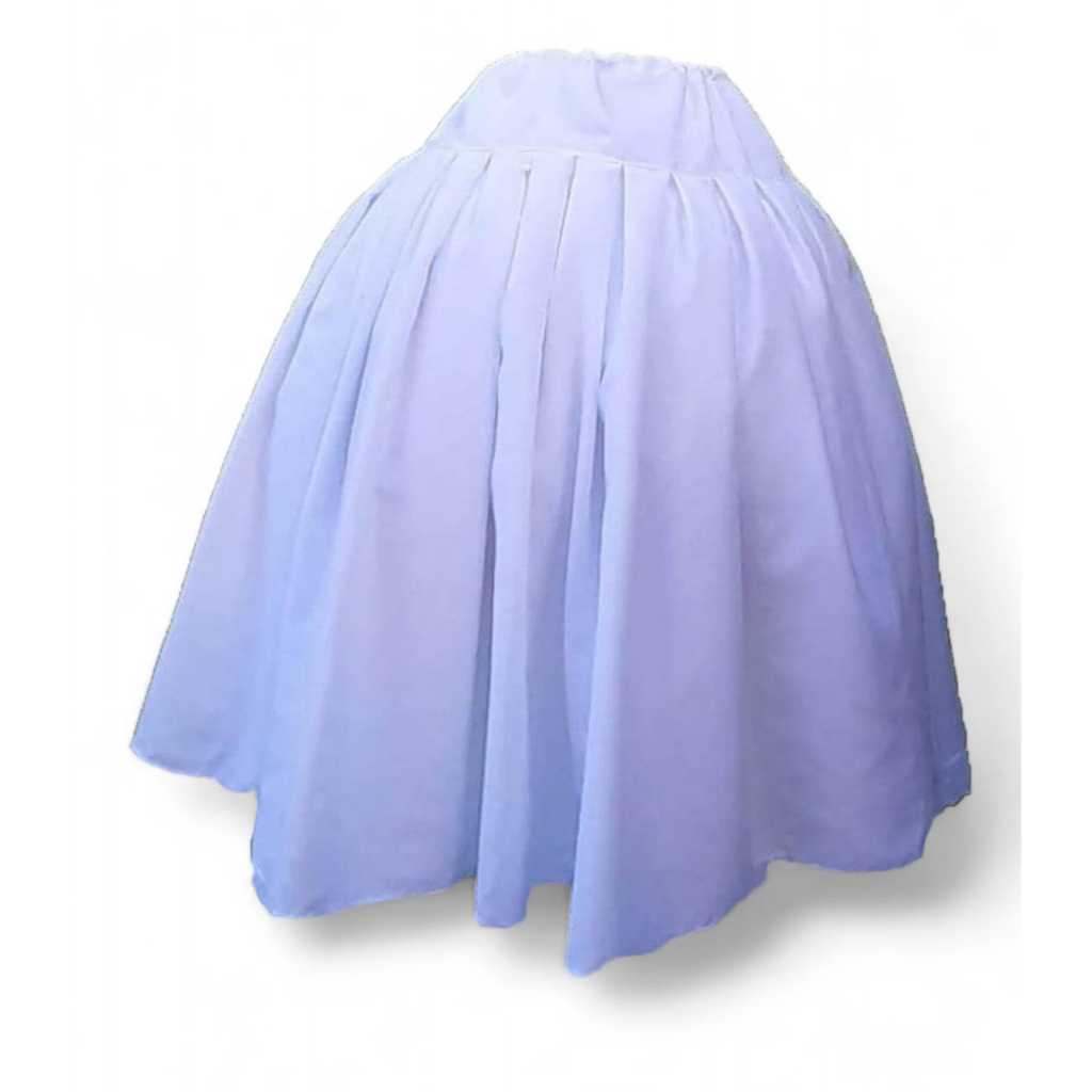 Roupa Saia Branca Ração Oxford Umbanda Candomblé Yao em Oferta na Shopee