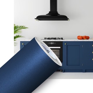 Adesivo Vinílico Lavável Jateado Azul Petróleo Para Móveis - Largura de 60cm em Oferta na Shopee