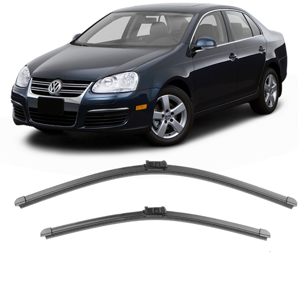 Kit Palheta Limpador Parabrisa Volkswagen Jetta 2007 2008 2009 2010