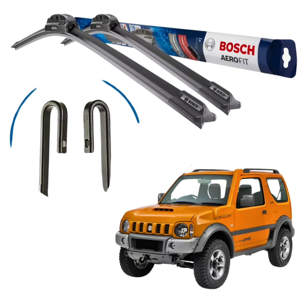 Palheta Limpador Parabrisa Bosch Suzuki Jimny 1998 A 2018 AF18 AF16 em Oferta na Shopee