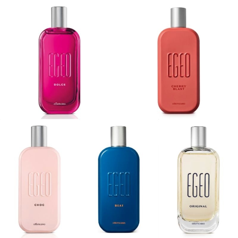 Egeo desodorante colônia choc, cherry blast, dolce, bomb black, vanilla vibe  boticário
