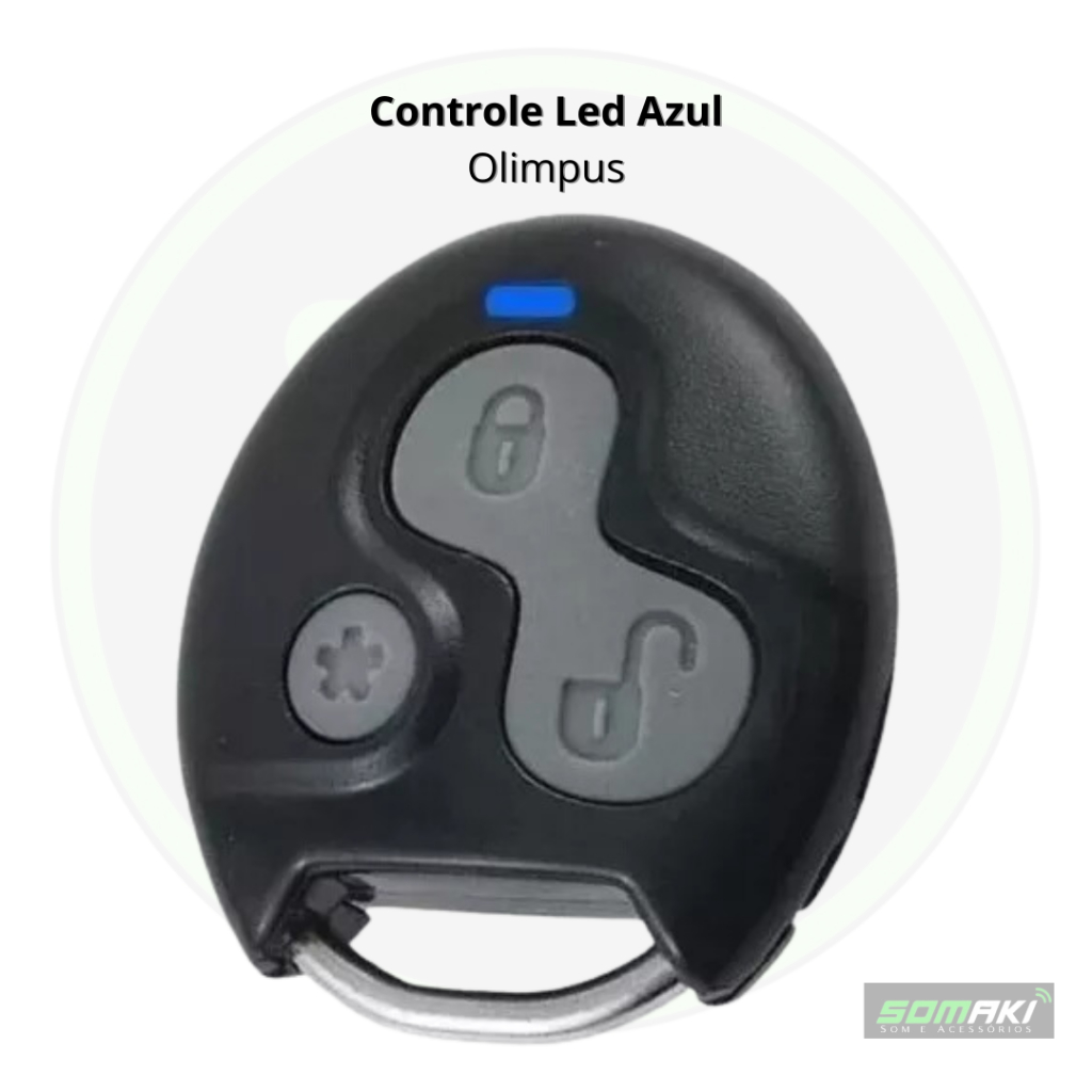 Controle Alarme Olimpus Br 202 212 404 Led Azul Olimpus
