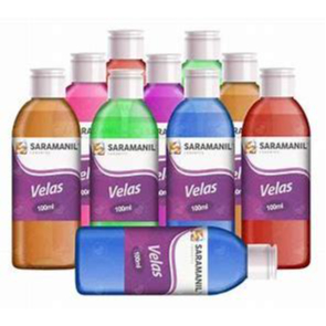Corante/Anilina Líquido para Velas Saramanil 100 ml