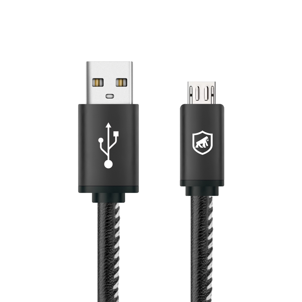 Cabo Carregamento Rápido Turbo Militar 1,5m Até 10w De Potência Micro Usb V8 Com Nylon Reforçado
