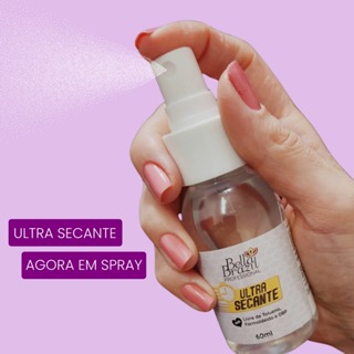 Spray Ultra Secante Esmaltes 60ml Bella Brazil Linha Profissional Rende 7x Mais Manicure Uso Proprio em Oferta na Shopee