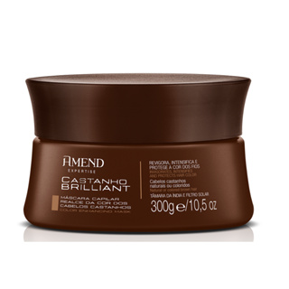 Amend Mascara realce da cor castanho expertise 300g em Oferta na Shopee