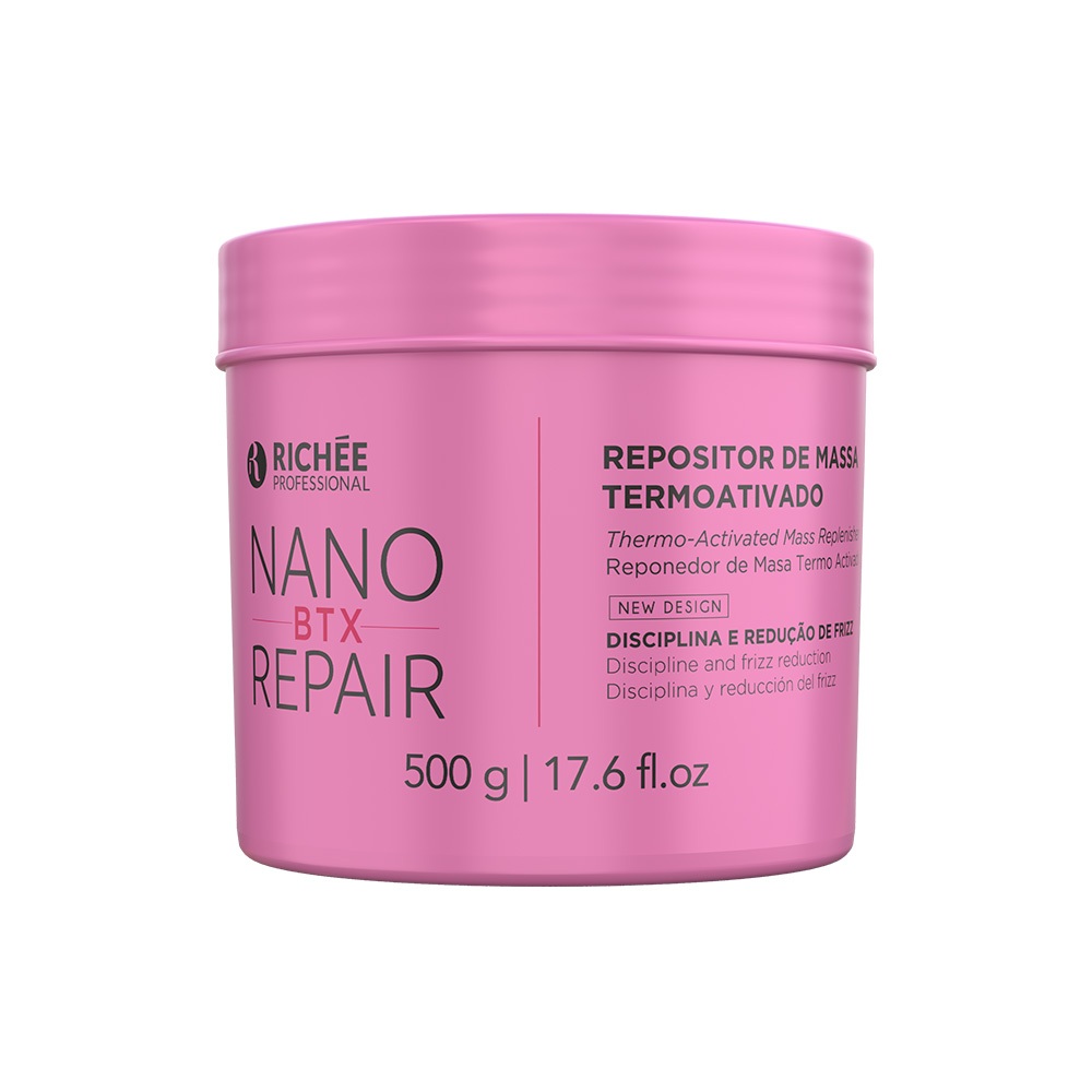 Nano X Beauty NanoBTX Capilar Repositor de Massa 500g Booster Recuperação Richee