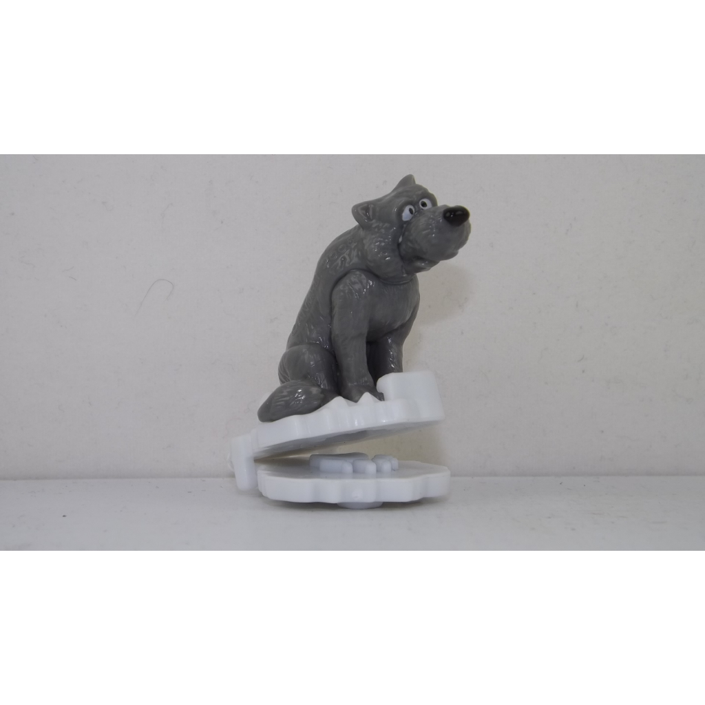Miniatura Lobo Nº EN571 Coleção Kinder Ovo Masha e Urso 2019