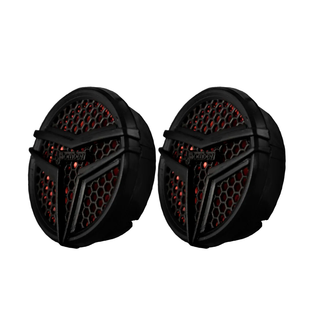 Kit 2 Mini Tweeter Piezoelétrico Bomber Bl10 120w Rms 4 Ohms - Spare Parts and Accessories for Vehicles
