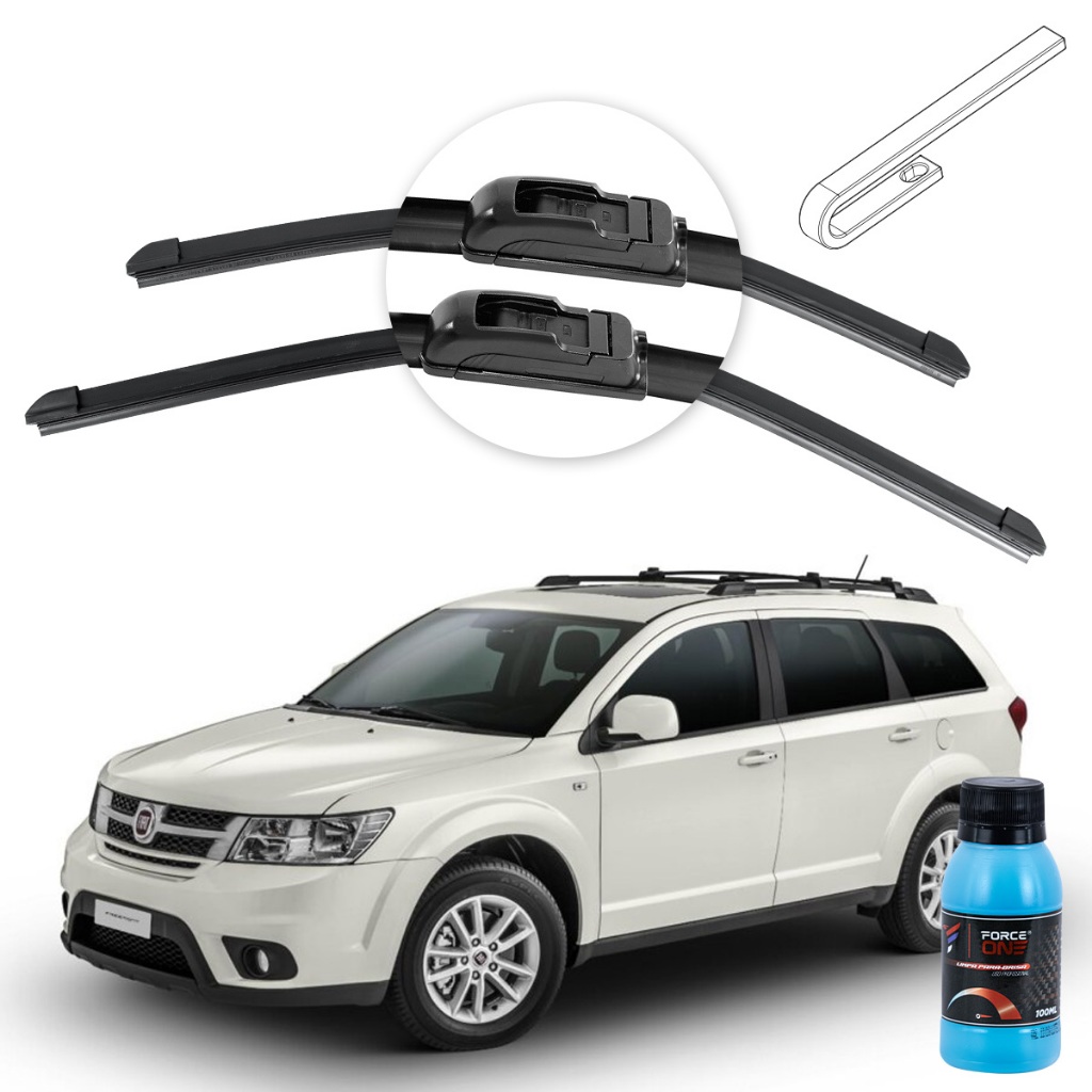 Palheta Limpador de Parabrisa Fiat Freemont ano 11 a 15 Universal em Oferta na Shopee