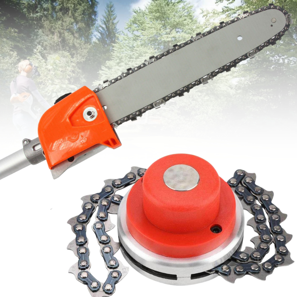 Motopoda Adaptador de Roçadeira E Trimmer Corrente De Motosserra 26mm 9 Estrias