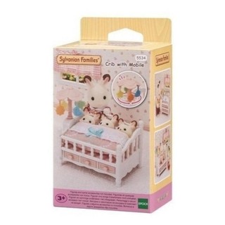 Sylvanian Families Berço com Móbile - Epoch 5534 em Oferta na Shopee