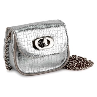 Bolsa Festa Mini-Bolsa Brilhante Transversal