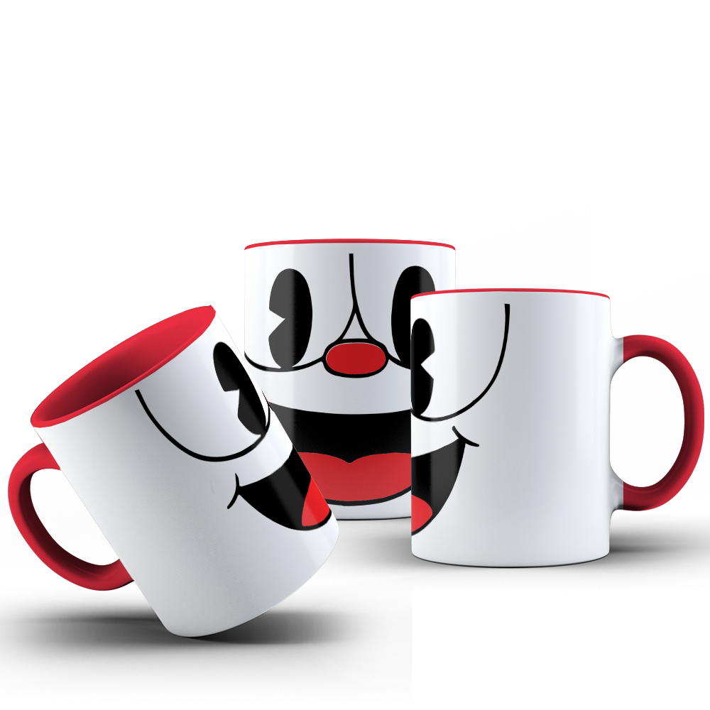 Caneca Cuphead e mugman  show xicrinho e caneco miss chalice em Oferta na Shopee