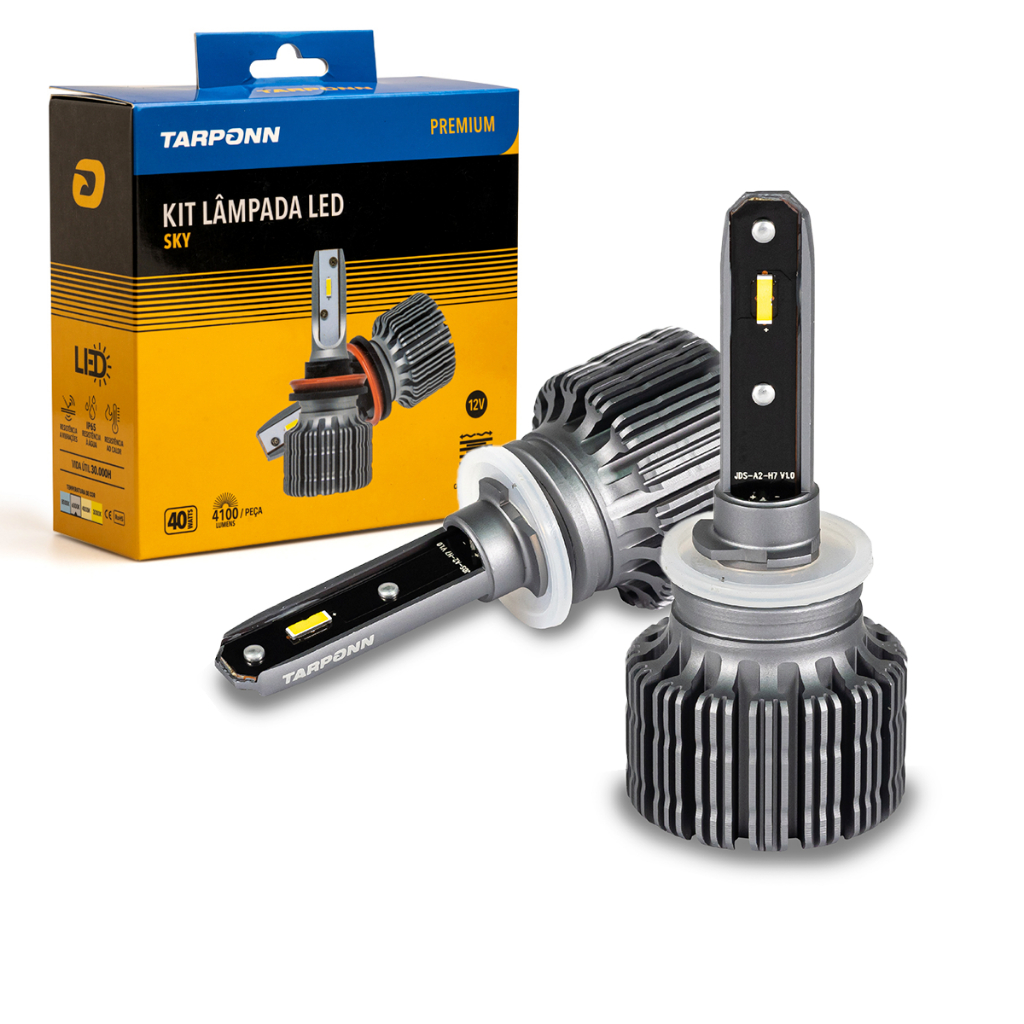 Ultra Led Sky Tarponn 8.200 Lumens 80w 6000k H27 Premium em Oferta na Shopee