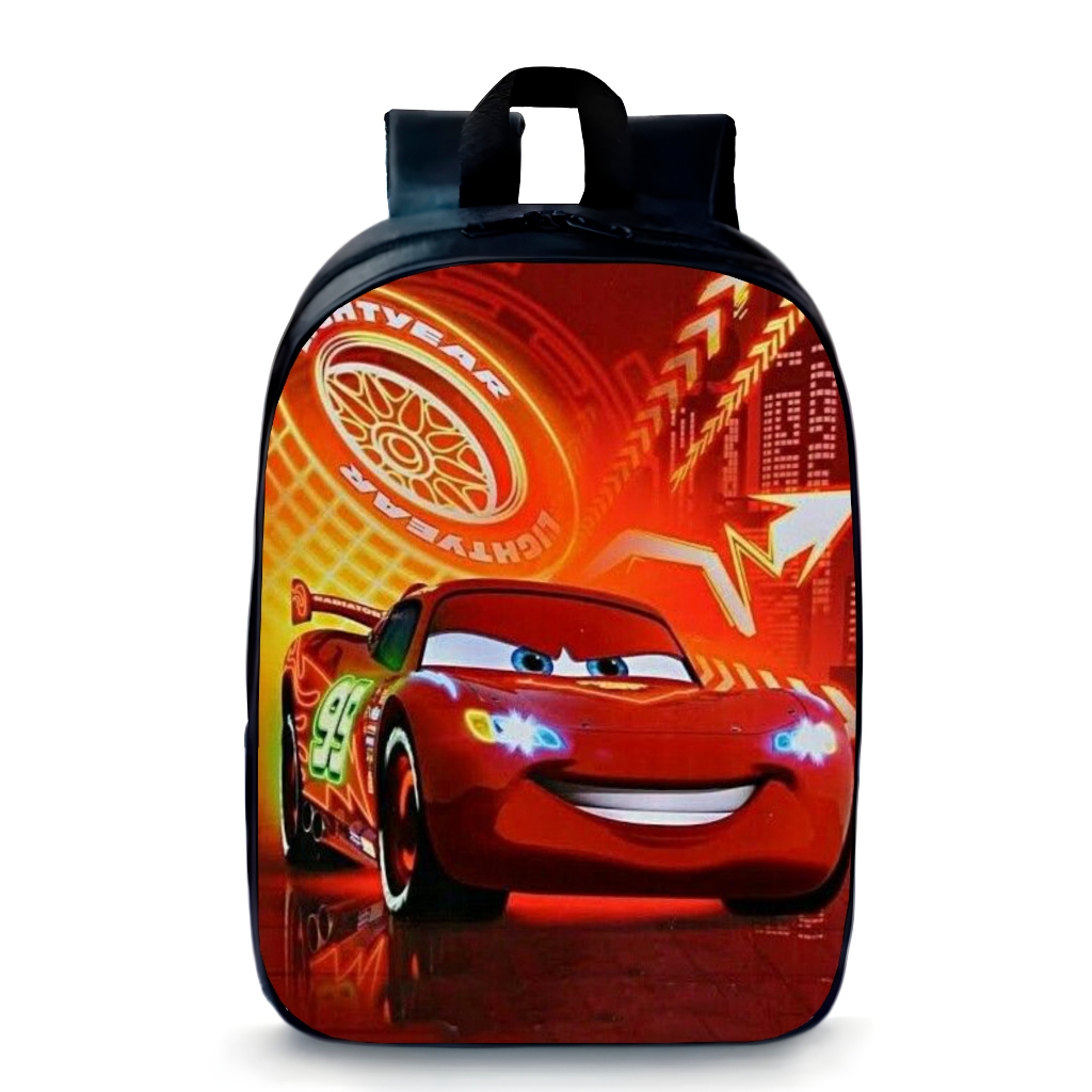 Mochila pequena pré escola infantil prézinho Personagens desenho carros novidade