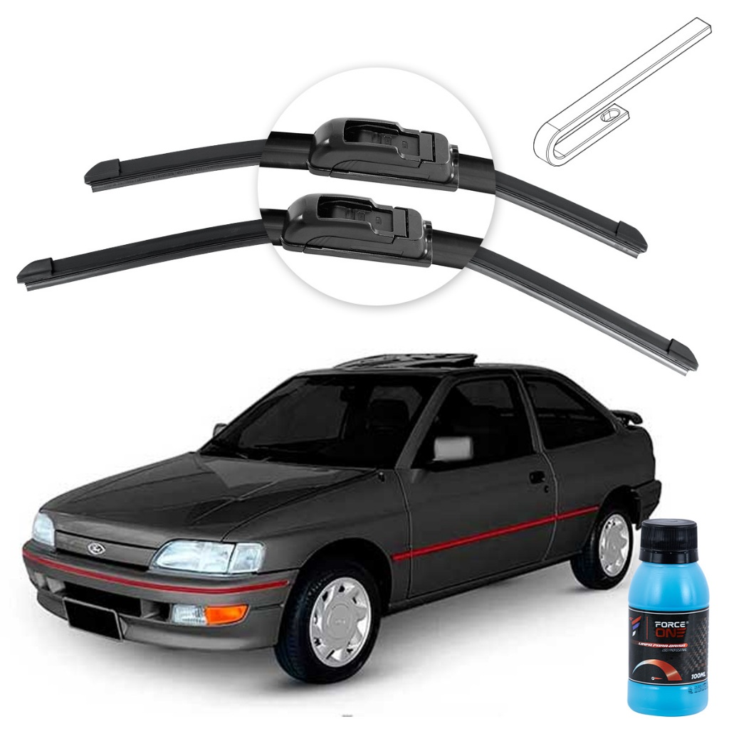 Palheta Limpador de Parabrisa Ford Escort XR3 ano 93 a 96 Universal em Oferta na Shopee
