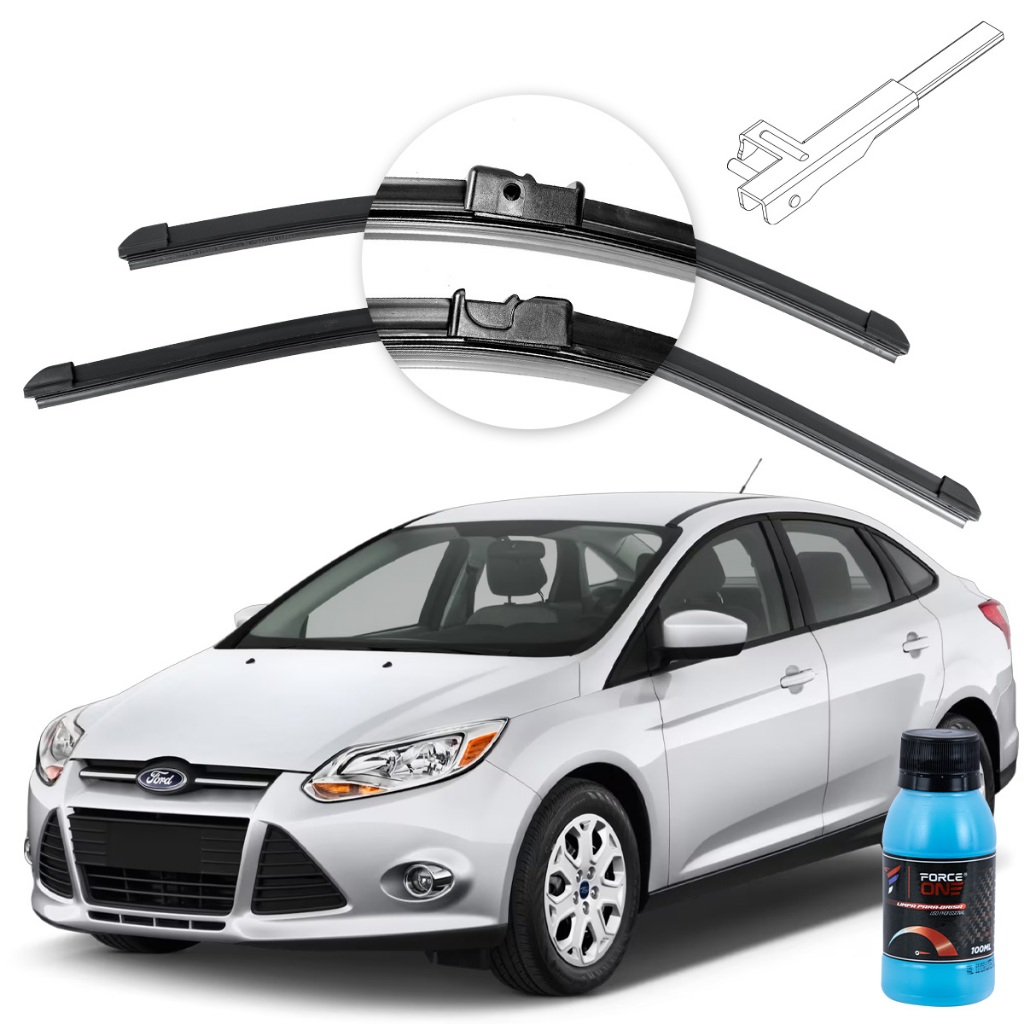 Palheta Limpador de Parabrisa Ford Focus Sedan II ano 08 a 13 Especifica em Oferta na Shopee