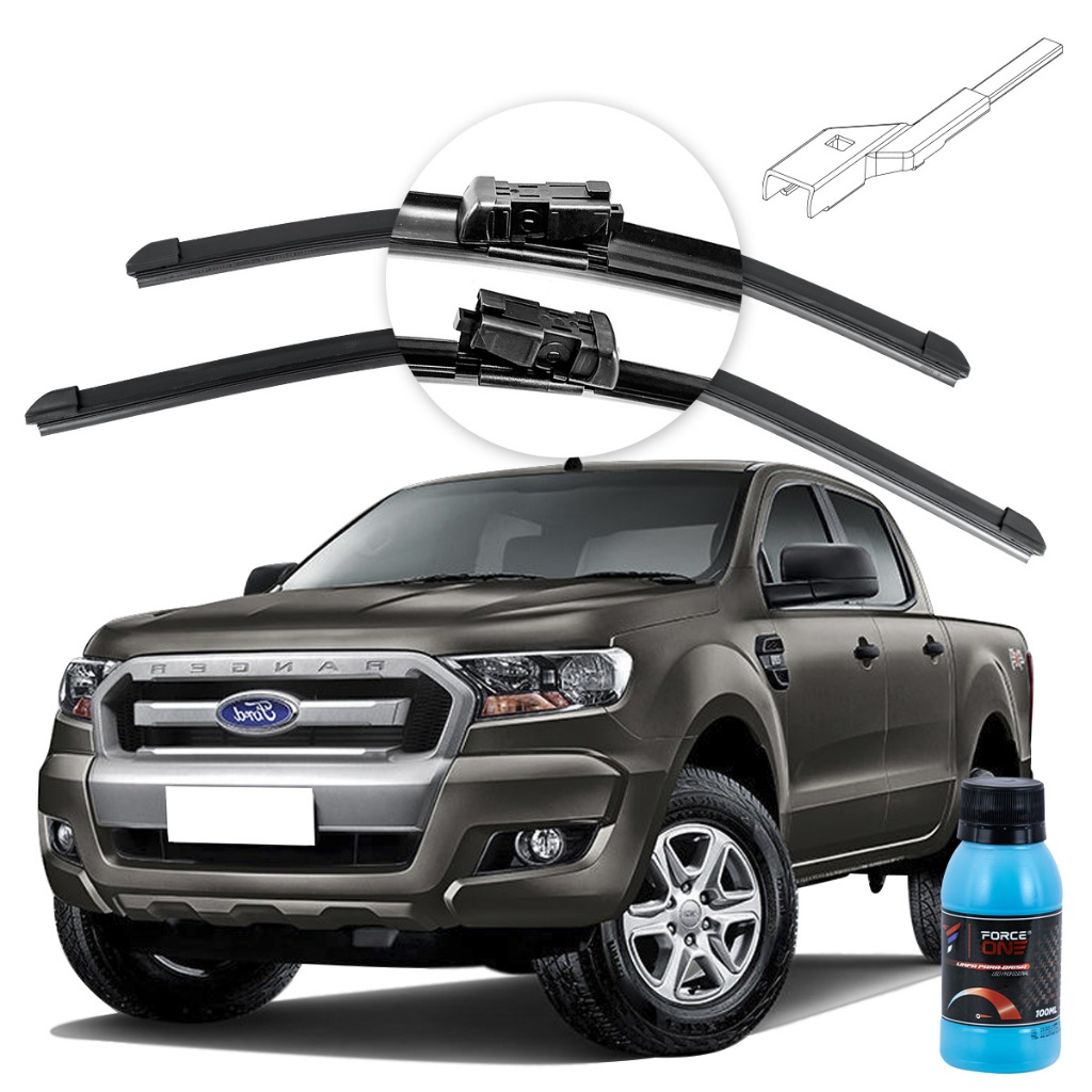 Palheta Limpador de Parabrisa Ford Ranger ano 16 a 2024